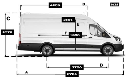 Ford Transit L4H3 2019 – Dostavno vozilo / Najam